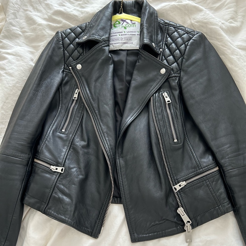 All Saints Women’s Leather Jacket